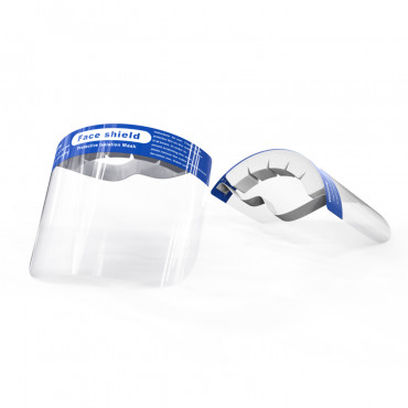 Protección facial visera de protección protección ocular plegable visera visera calidad superior azul Nuevo 